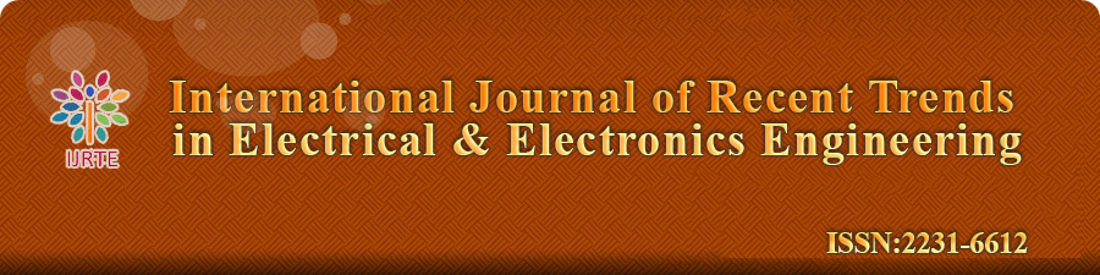 International Journal of Recent Trends in Electrical and Electronics Engineering ISSN 2231-6612