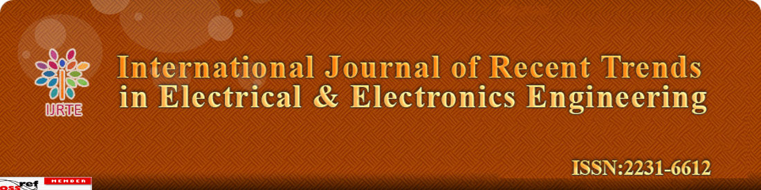 International Journal of Recent Trends in Electrical and Electronics Engineering ISSN 2231-6612